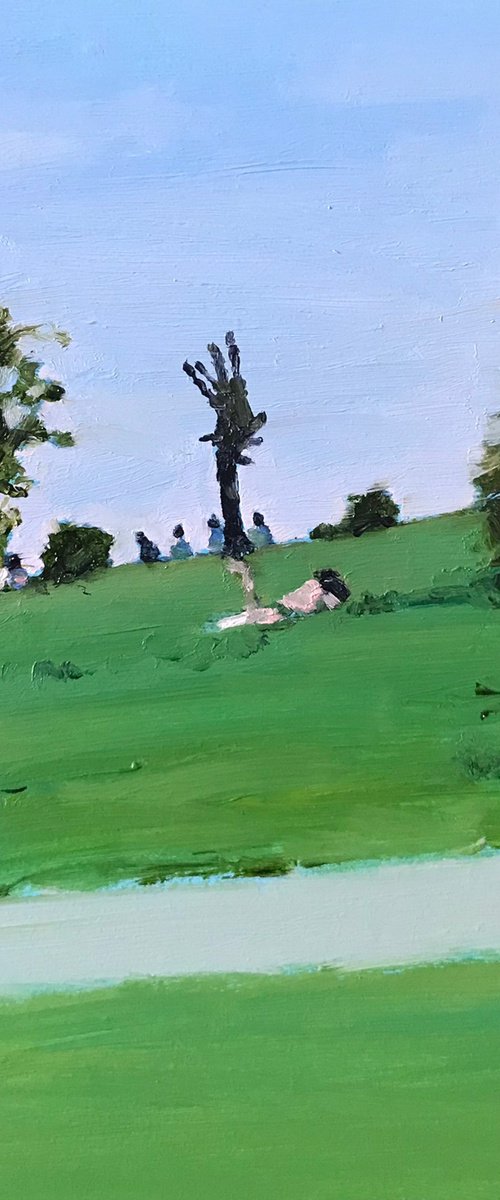 Primrose hill. by Stephen Brook