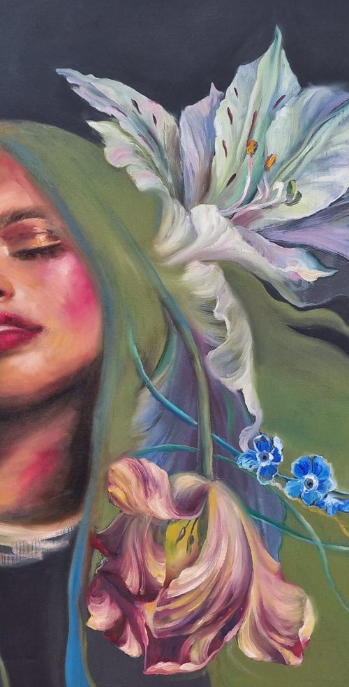 The Blooming Silence by Mirela Patras