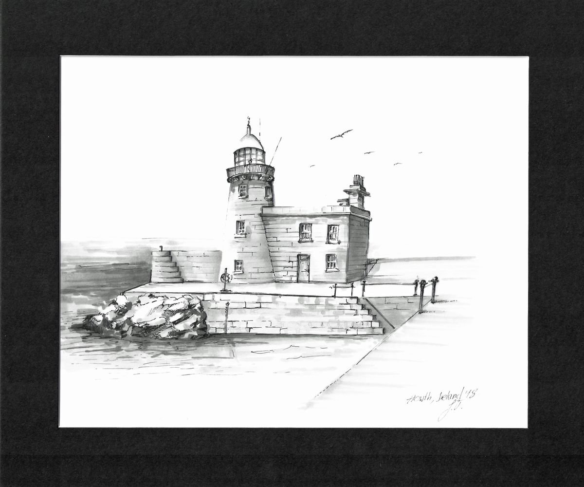 Lighthouse, Howth by Joanna Tojka