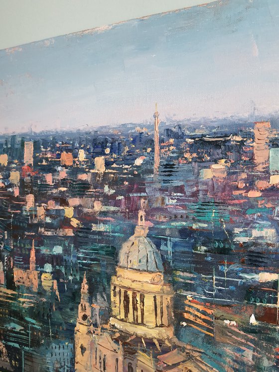 View of London with St Paul's