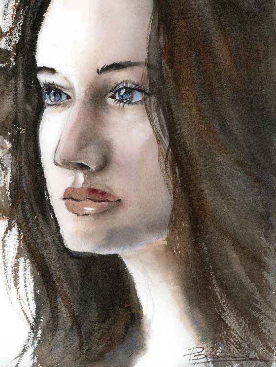 Pensive Gaze