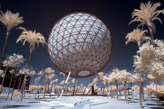 Globe, La Isla de La Cartuja, Sevilla.