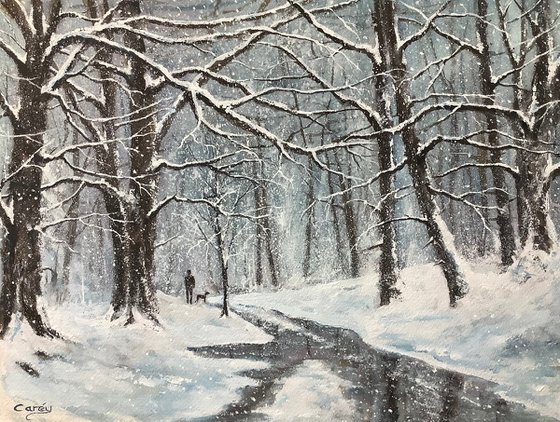 Winter scene