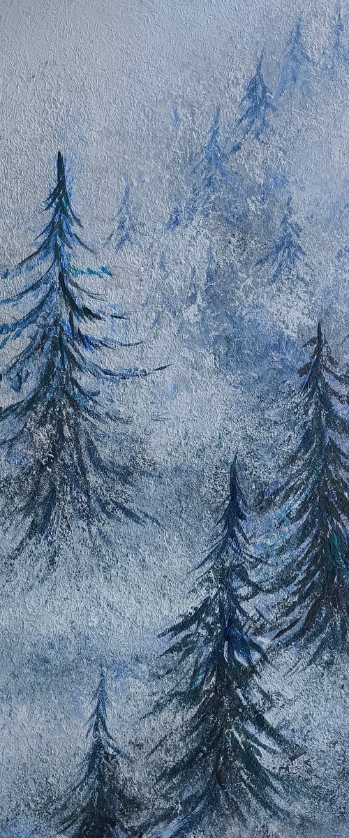 Misty forest by Anastasia Kozorez