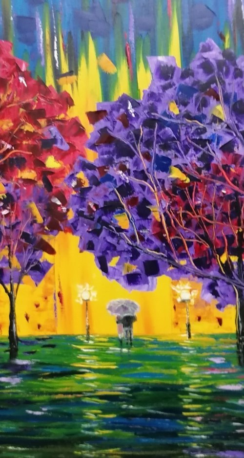 Romance in the Park by Galina Zimmatore