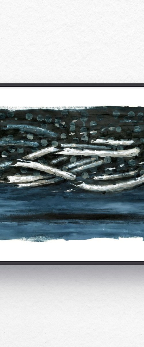 Gray Flutes Of The Wind by Evgen Semenyuk