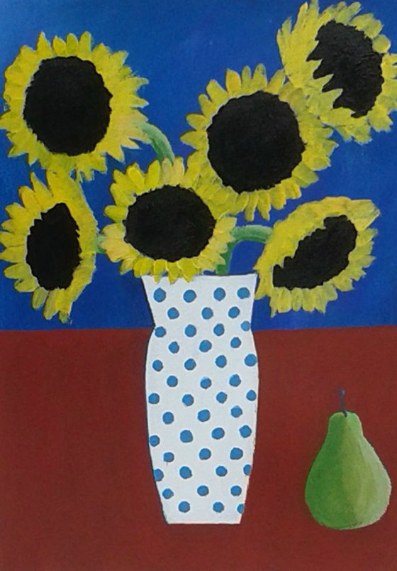 Still Life with Sunflowers