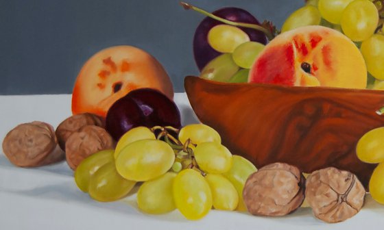 Still life with fruits
