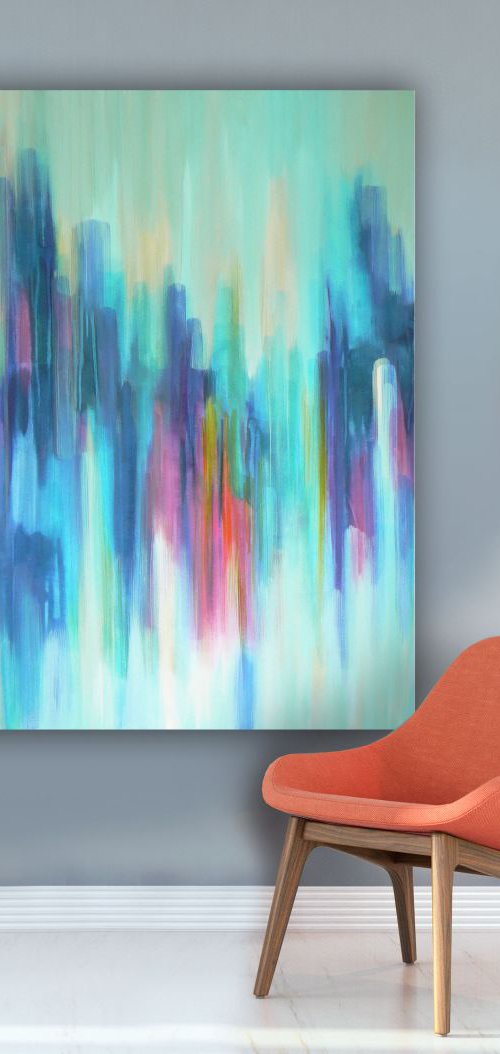 Colour me a rainbow (I want to smile) by Carolynne Coulson