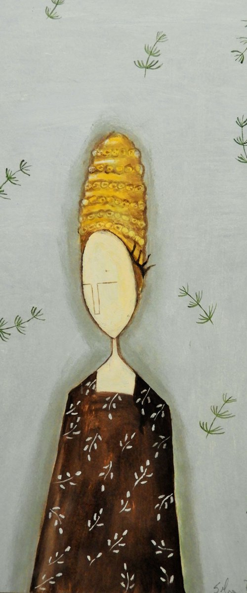 Equisetum woman by Silvia Beneforti