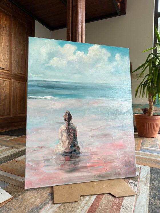Pink sand