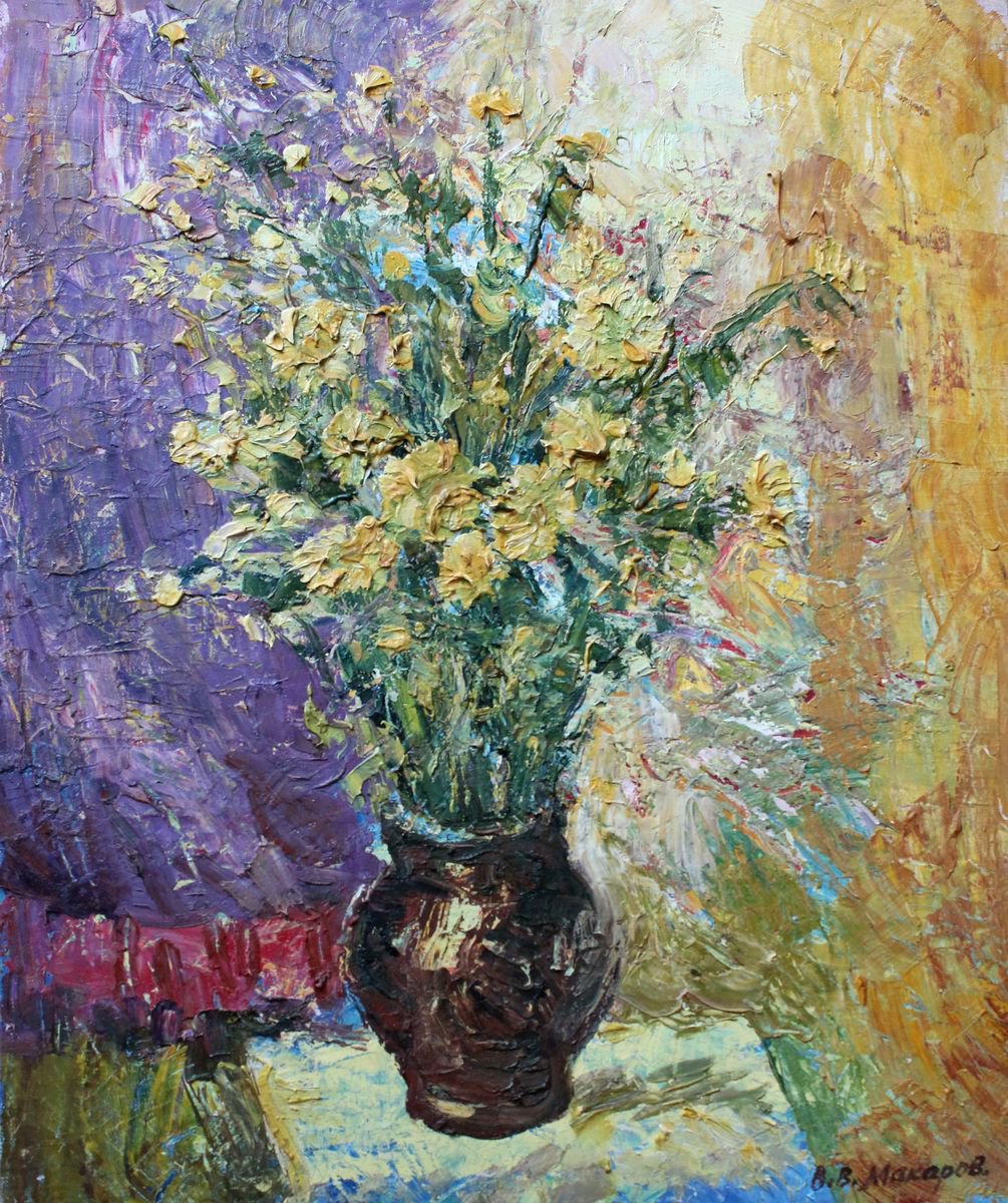 Bouquet of Wildflowers by Viktor Makarov