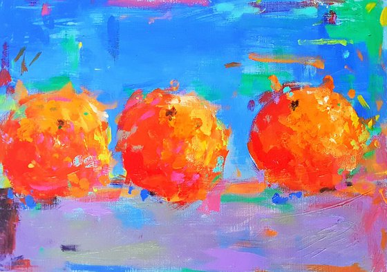 Three Oranges