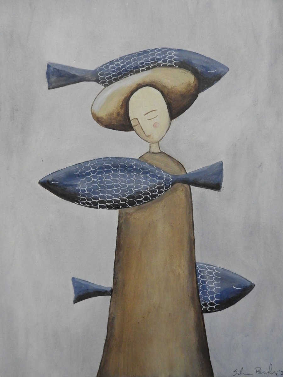 Silvia Beneforti | Original  Oil Painting | About The Sea, Set Of 3 | 21 X 30Cm | Artwork For Sale On Artfinder