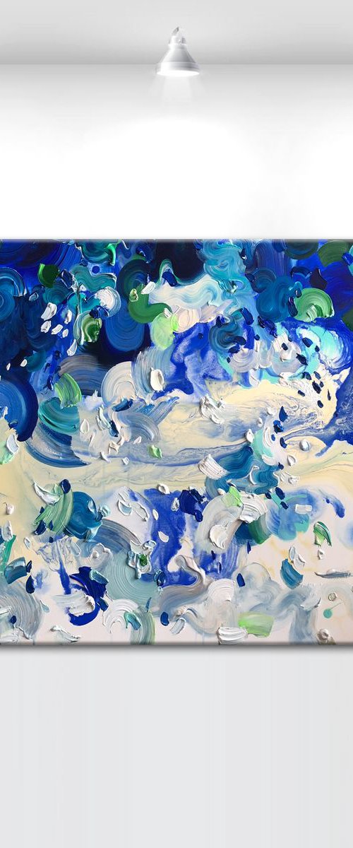 'Foveo undas' - 60x30" by Tatiana Georgieva