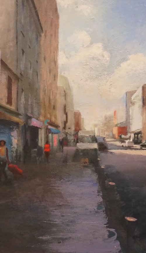 Montreuil street by Manuel Leonardi