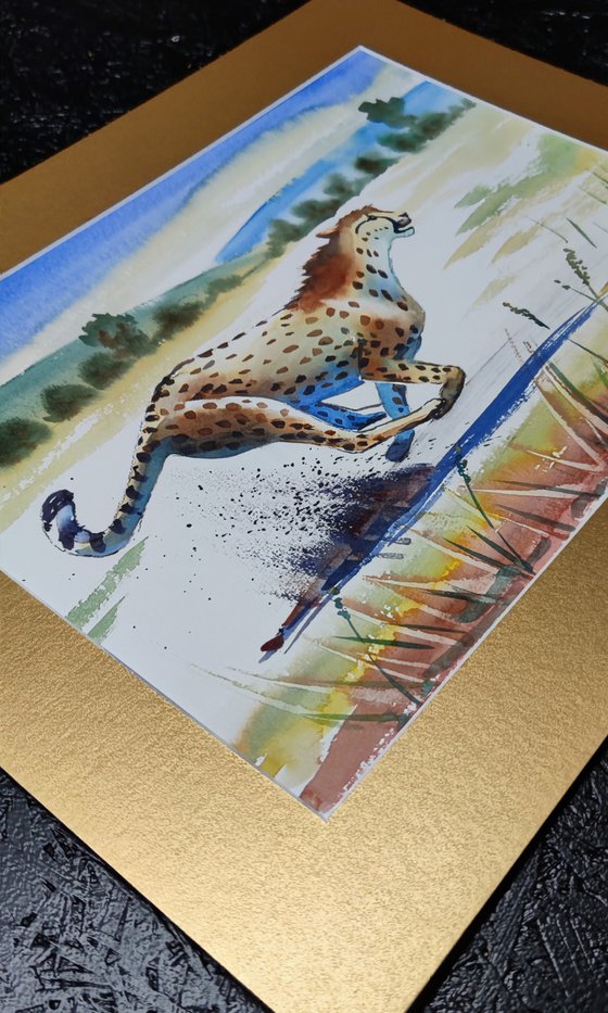 Running Cheetah