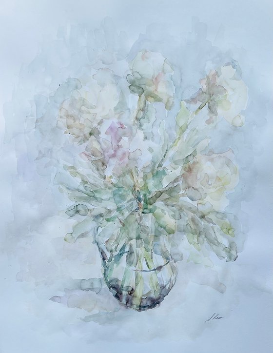 Pionies 50x65 cm 2025