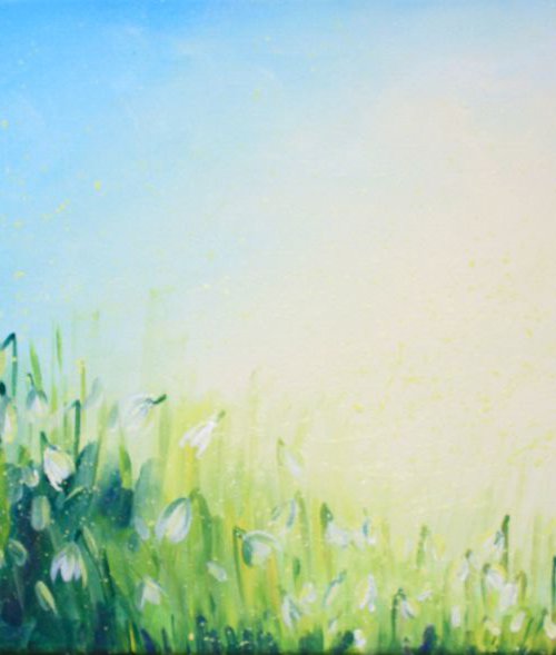 Good morning snowdrops! Did you sleep OK? by Emma Sian Pritchard