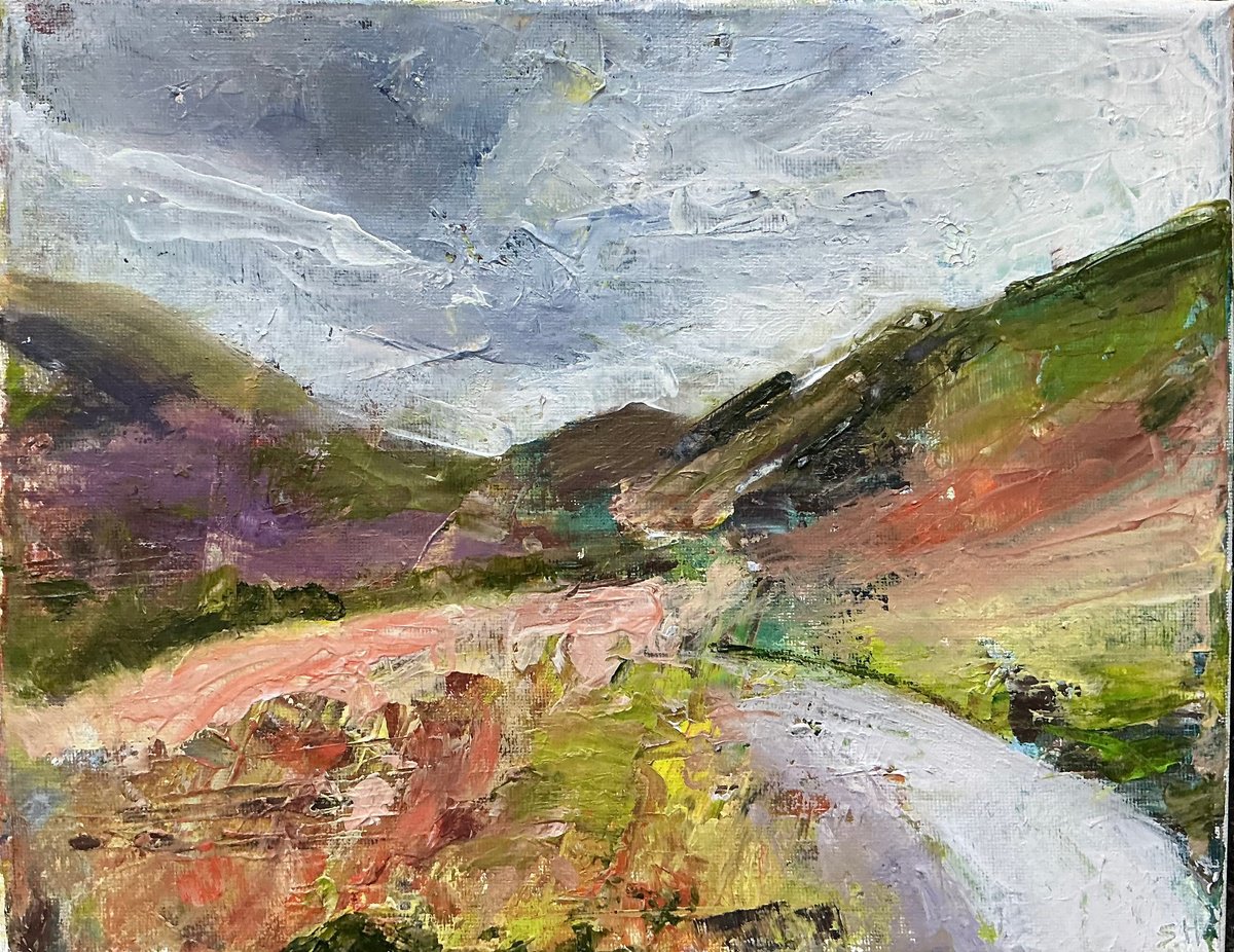 Coldstream Winter By Sandra Haney, 12 X 9, Artwork For Sale On Artfinder