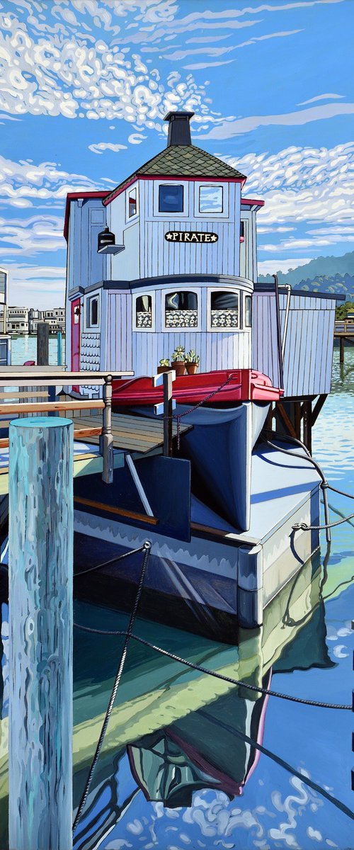 Pirate Houseboat by Alex Nizovsky