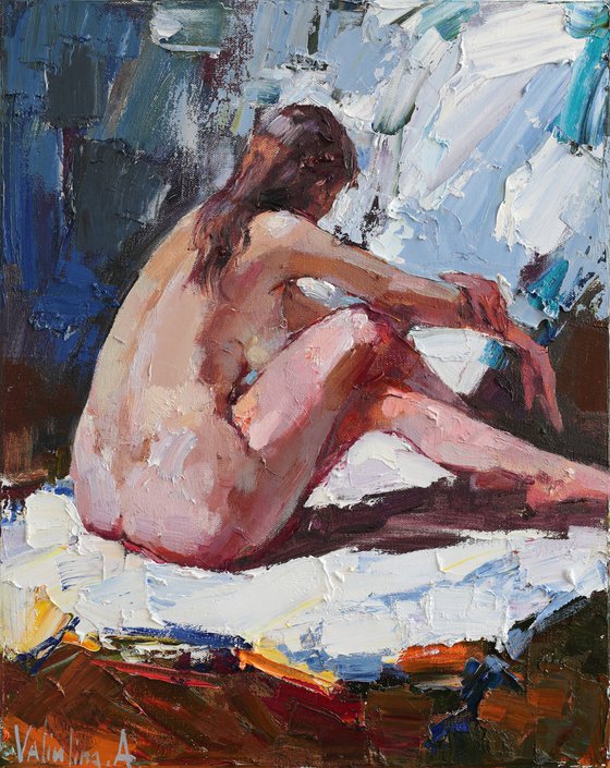 Nude woman