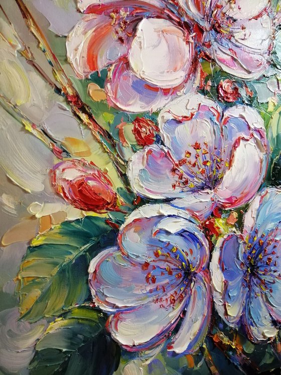 "Flowering tree" original artwork by Artem Grunyka
