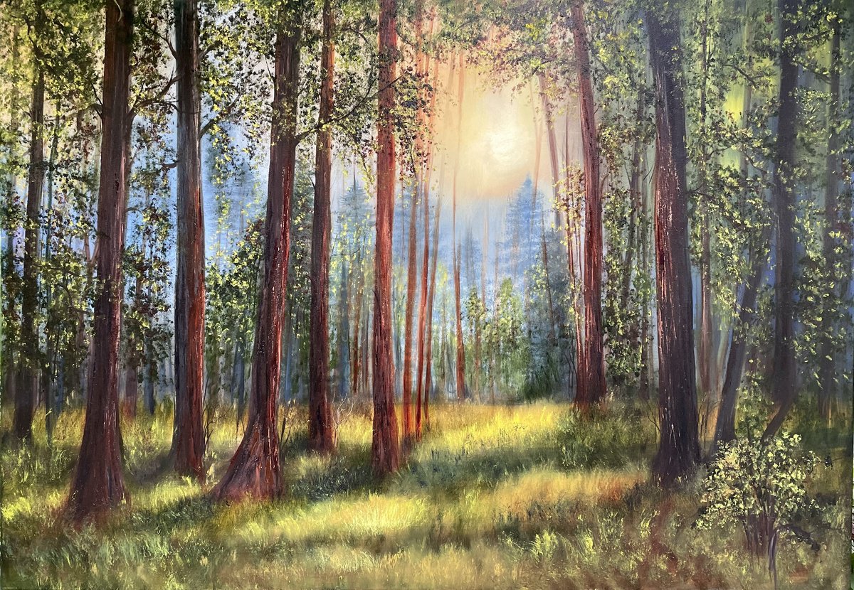 Summer Forest by Tanja Frost