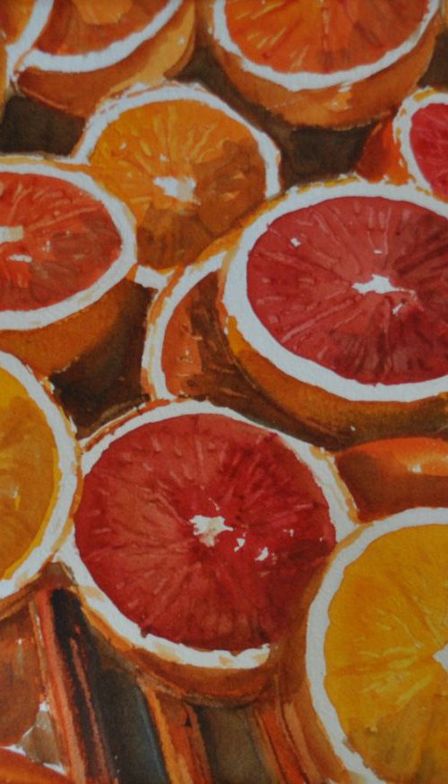 oranges by Giorgio Gosti