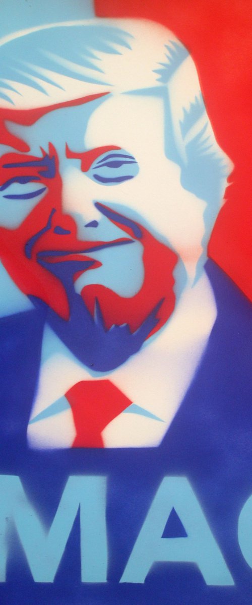 No 10. (On a box canvas) by Juan Sly