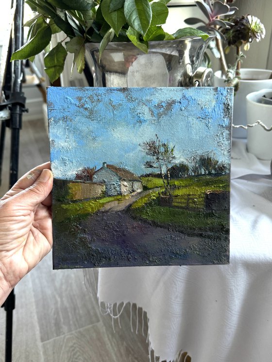 The silence of the old house