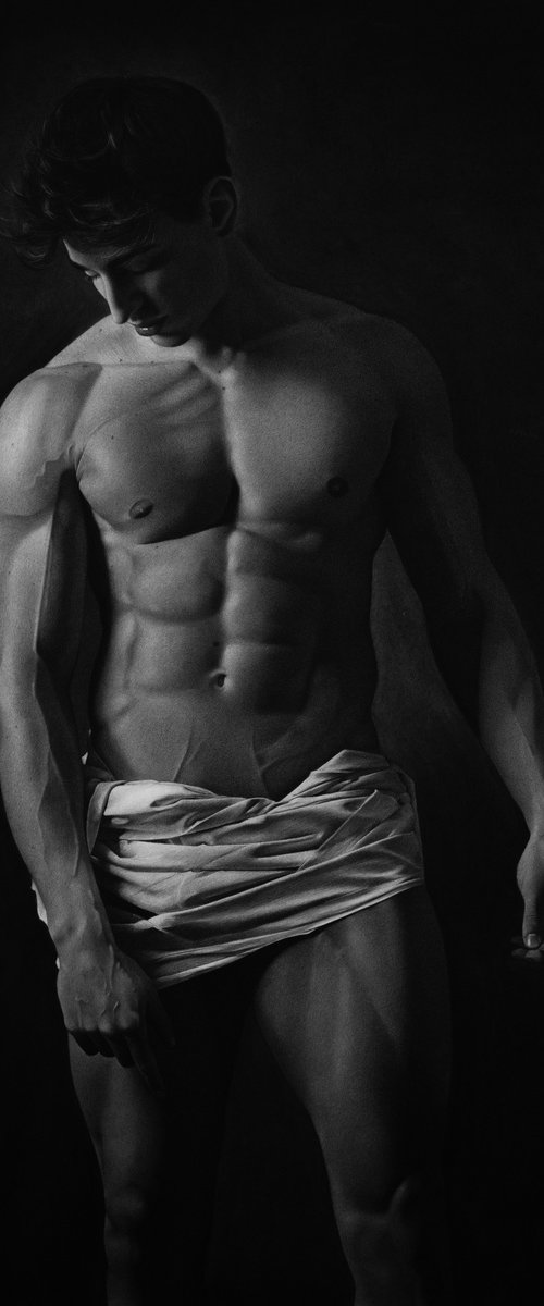 Male Nude by Mariam Darchiashvili