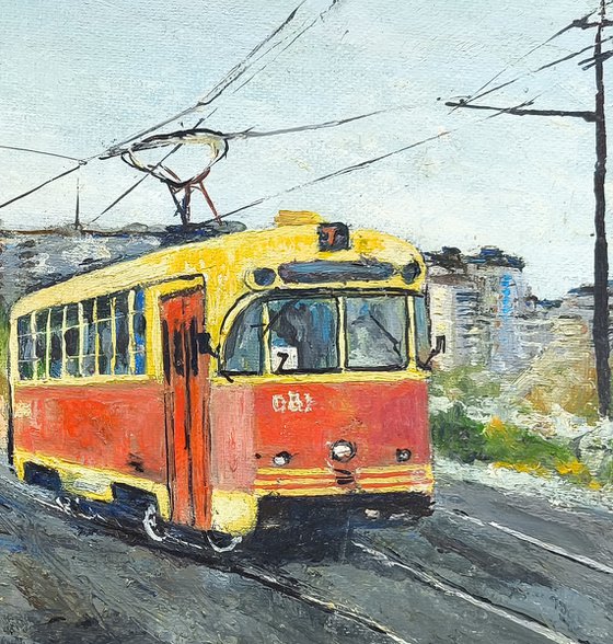 Cityscape with Tram