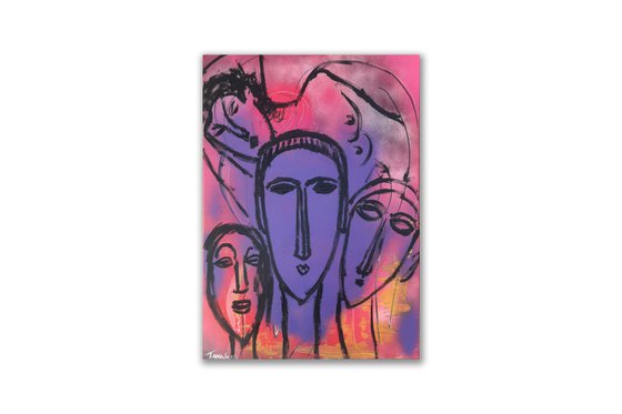 Modigliani heads
