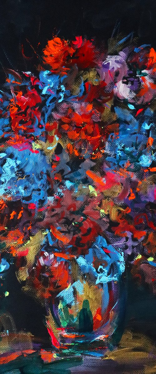 Nocturne of Blooms by Antigoni Tziora