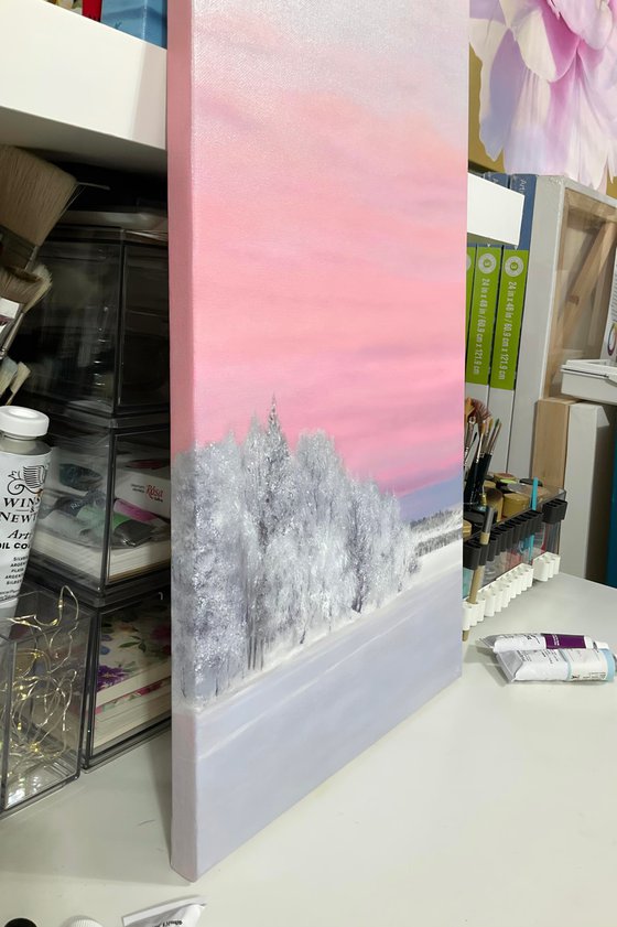 Serenity. Winter Landscape