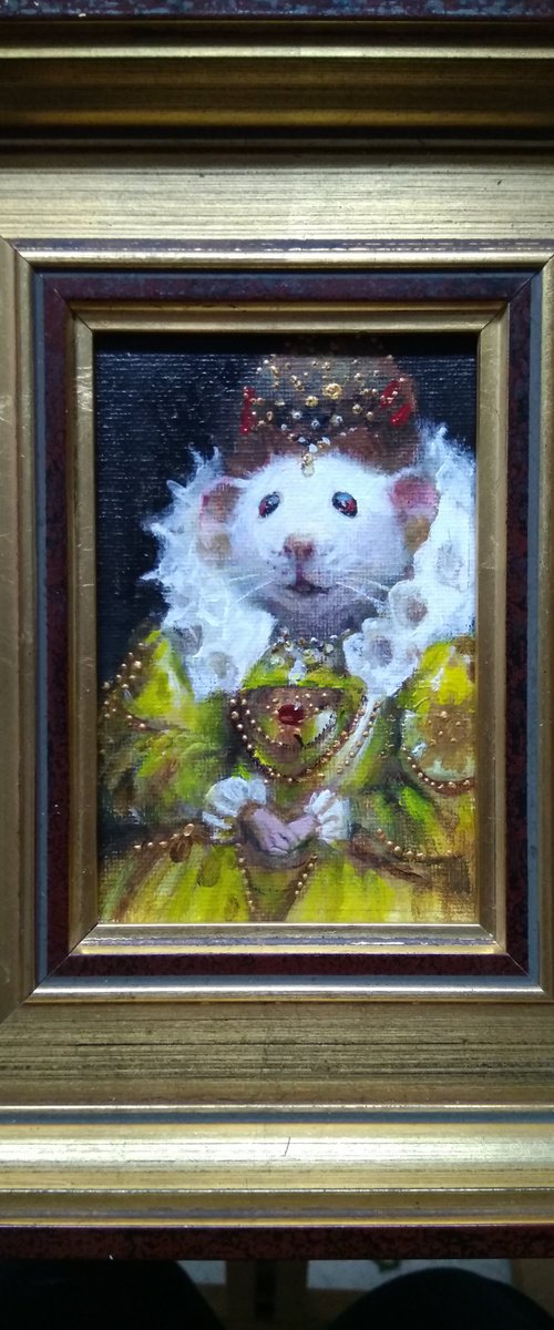 Queen of Rats  (small) by HELINDA (Olga Müller)