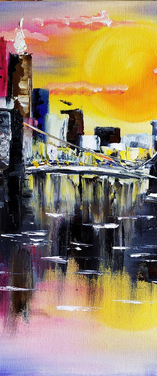 Brooklyn Bridge by Nataliia Plakhotnyk