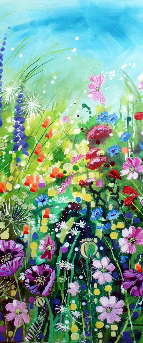 Summer Border by Julia  Rigby