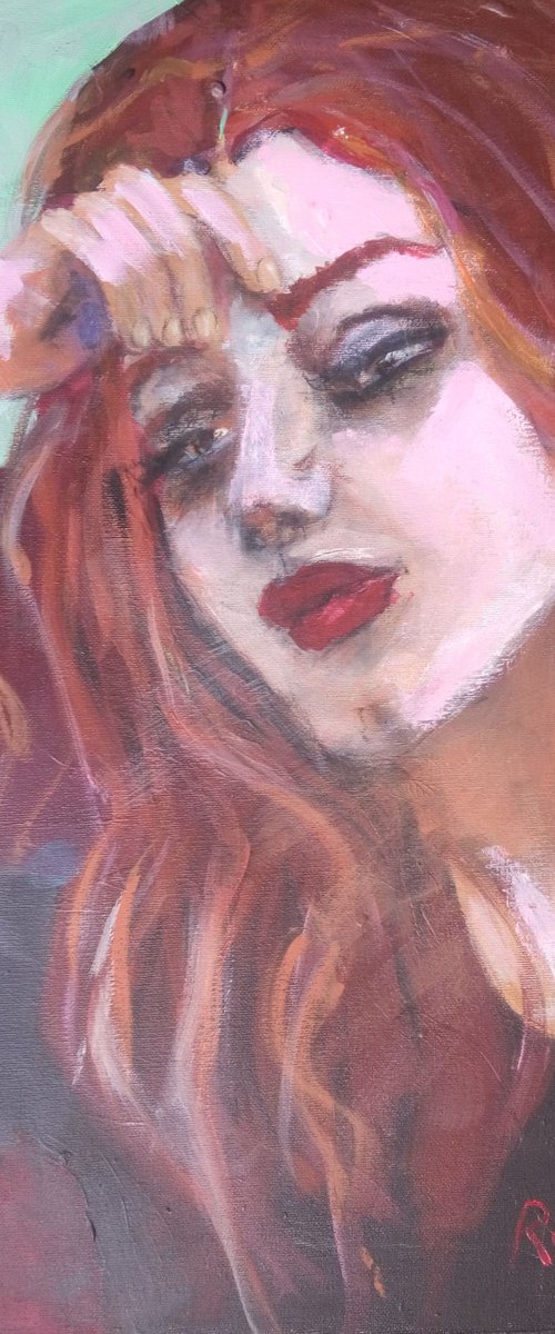 Redhead by Rosalind Roberts