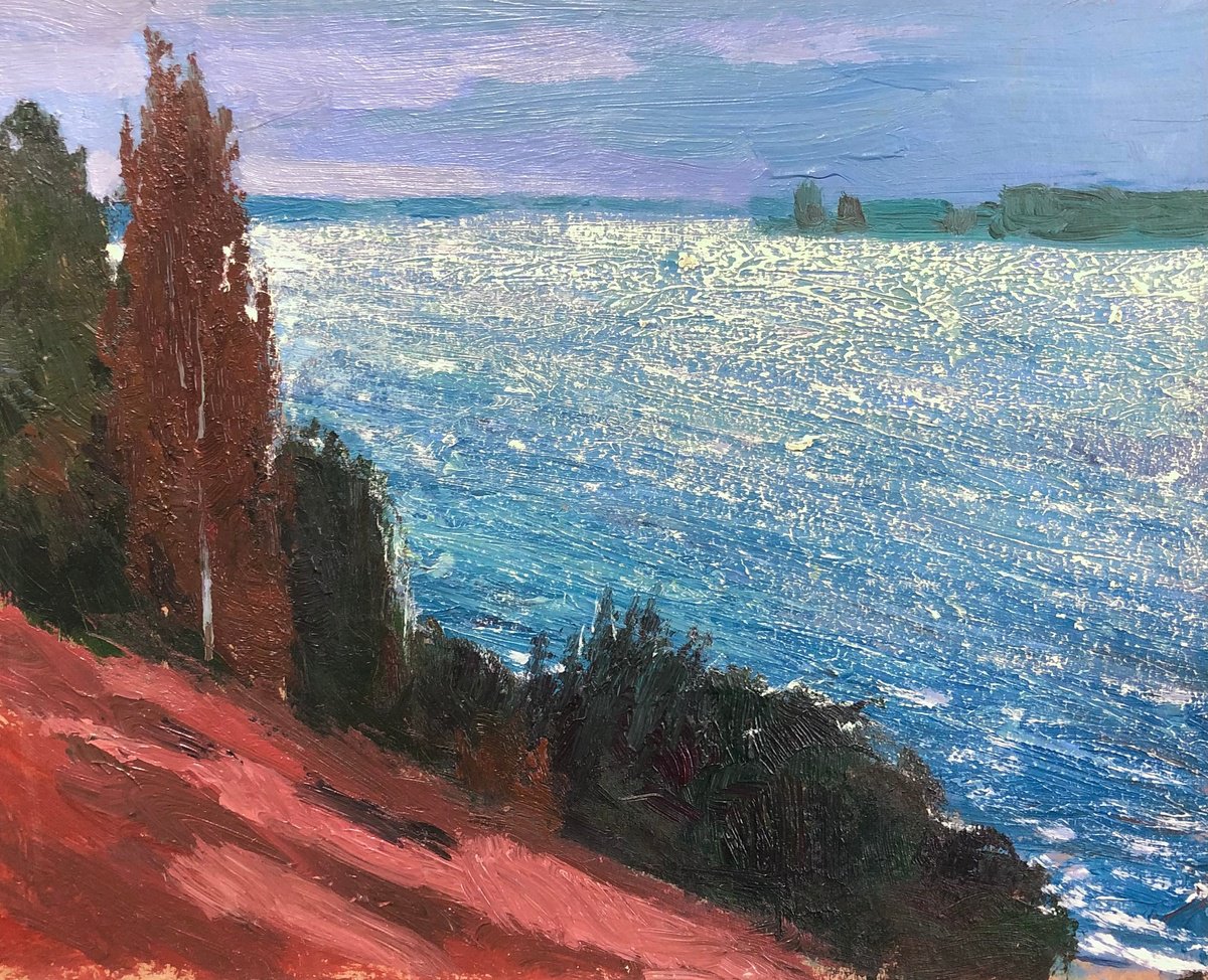 Big Water By Sergey Kachin, 20 X 16, Artwork For Sale On Artfinder