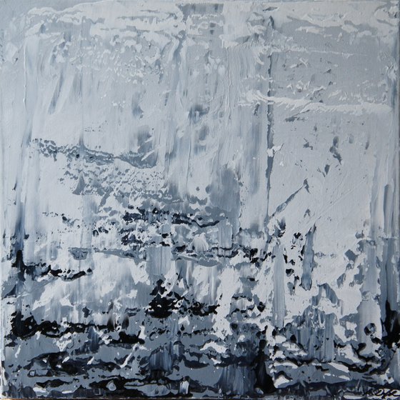 Winter Triptych (130 x 40 cm) (52 x 16 inches) 3 paintings in 1
