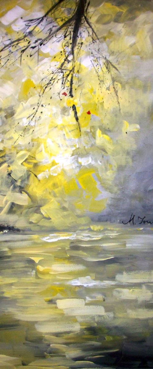"Yellow Lake" by Mihaela Ionescu