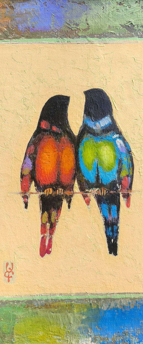 The Pair by Abgar Khacahtryan