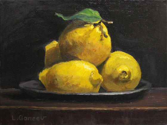 lemons. 24х18 cm