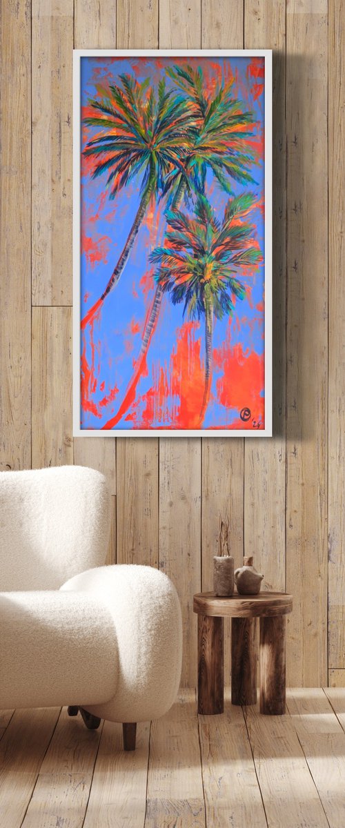 Palm tree by Olga Pascari