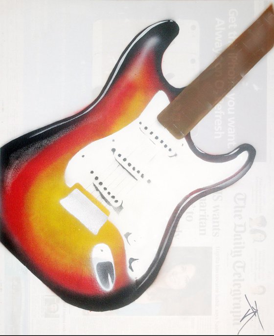 STRAT (SUNBURST ON AN URBOX).