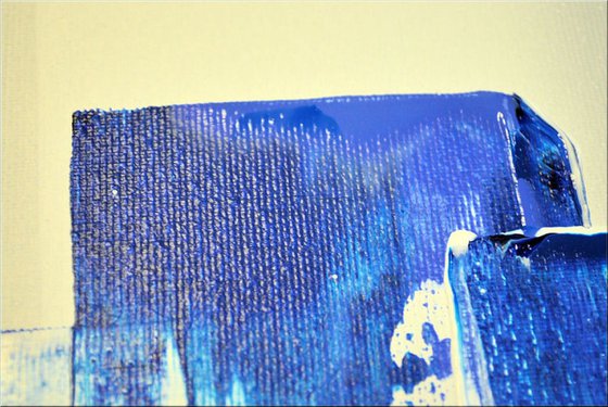 Blue Skyline - Original Painting - Abstract Painting - Acrylic Painting - Canvas Art - Wall art - ready to hang