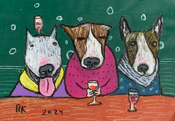 Drinking dogs #5