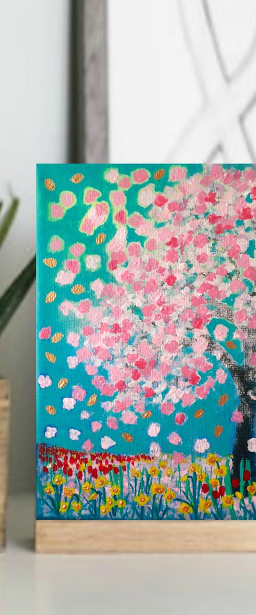 Cherry Blossom Mini by Lisa Mann